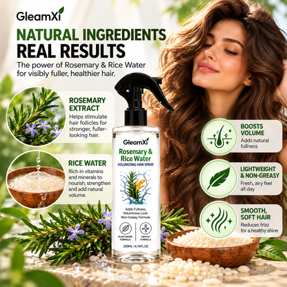 Rosemary Rice Water